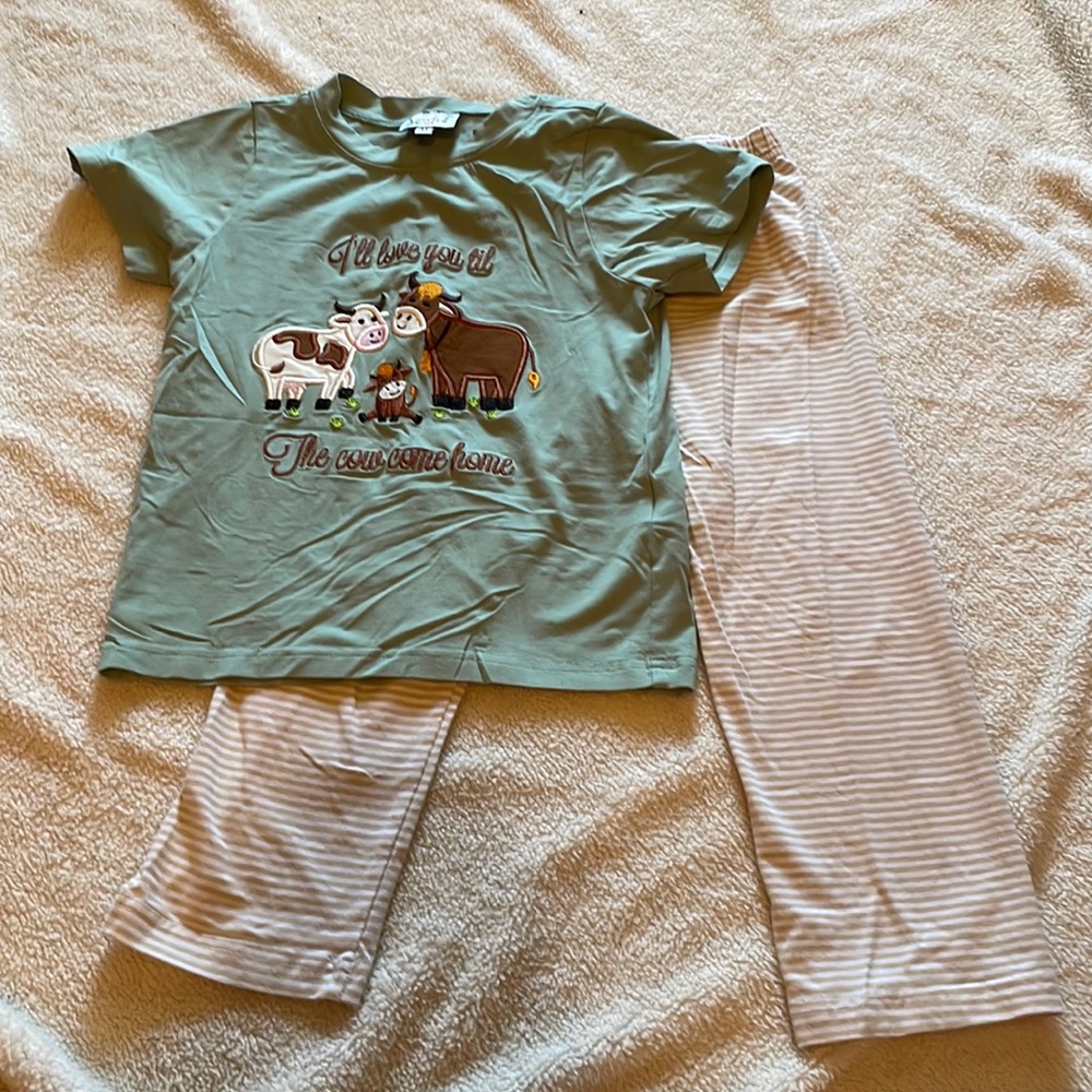 I’ll love you ‘til the cow come home Pant Set